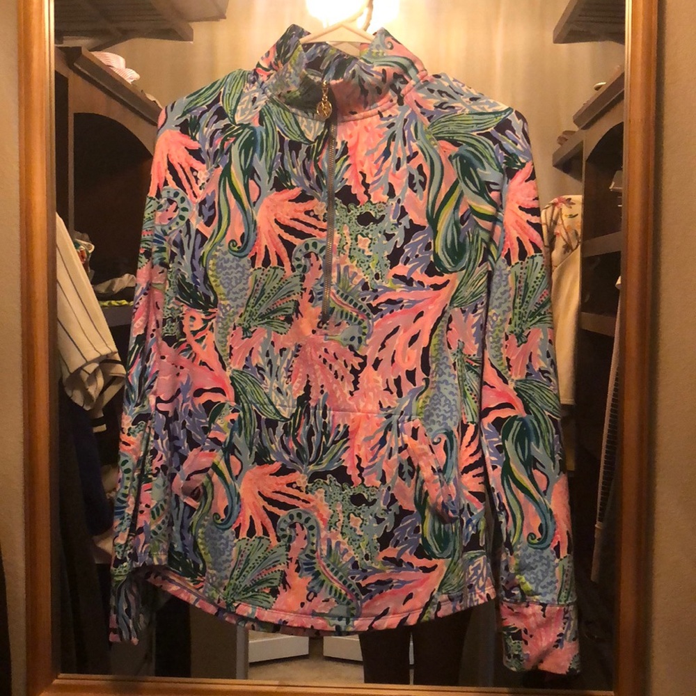Lilly Pulitzer Pop Over top